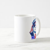 Mug Merica Trump 4 juillet heureux Trump Drapeau améri (Devant droit)