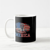 Mug Merica Trump 4 juillet heureux Trump Drapeau améri (Gauche)