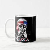 Mug Merica Trump 4 juillet heureux Trump Drapeau améri (Gauche)