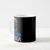 Mug Merica Trump 4 juillet heureux Trump Drapeau améri (Devant gauche)