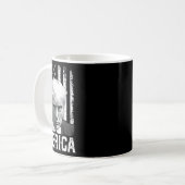 Mug Merica Trump 4 juillet heureux Trump Drapeau améri (Devant gauche)