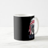 Mug Merica Trump 4 juillet heureux Trump Drapeau améri (Devant droit)