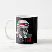 Mug Merica Trump 4 juillet heureux Trump Drapeau améri (Gauche)