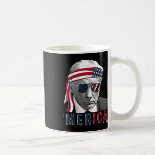 Mug Merica Trump 4 juillet heureux Trump Drapeau améri