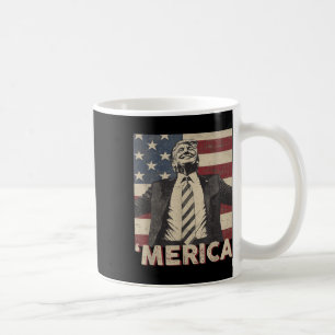 Mug Merica Trump Drapeau américain 4 juillet Patriote