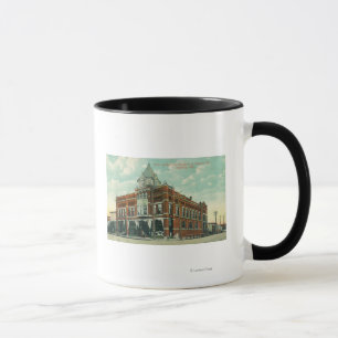 Mug Méridien et vue d'intersection de rue de Stewart