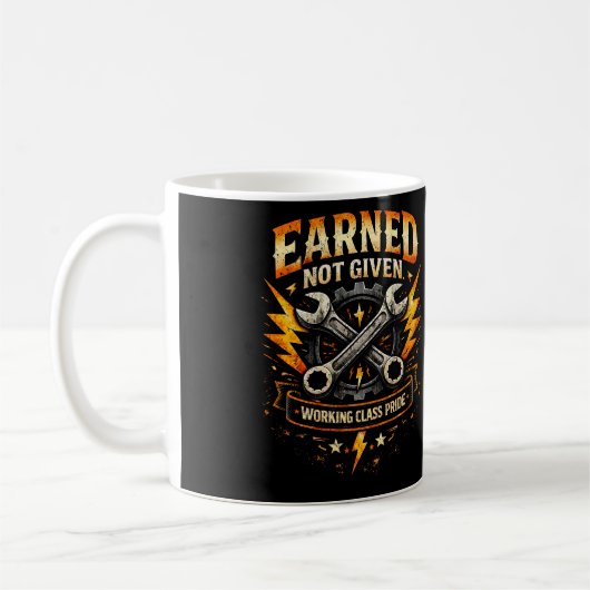 Mug Mérité et non donné (Gauche)