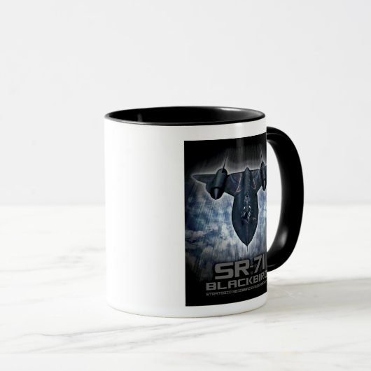 Mug Merle SR-71 (Devant droit)