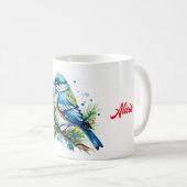 Mug Merlebleu à Noël (Devant droit)