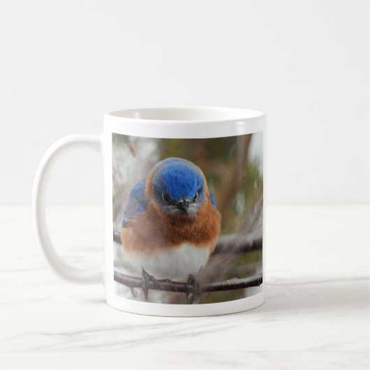 Mug Merlebleu oriental en colère (Gauche)