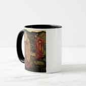 Mug MERLIN et Nimue de "d'Arthur de Morte", 1861 (Devant gauche)
