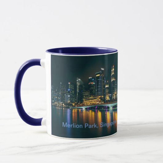 Mug Merlion Park, Singapour (Gauche)