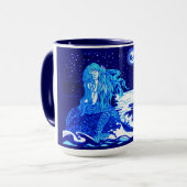 Mug Mermaid et marin (Devant gauche)
