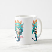 Mug Mermaid Kitty Cat Cute Thunder_Cove (Devant droit)