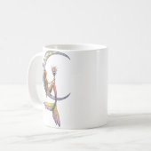 Mug Mermaid Moon Imaginaire Art (Devant gauche)