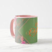 Mug Mermaid Rose romantique (Devant gauche)