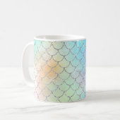 Mug Mermaid Scales Ocean Faux Parties scintillant (Devant gauche)