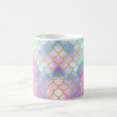 Mug Mermaid Scales or Parties scintillant Motif rose M (Centre)