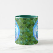 Mug Mermaid Warrior Green Je Suis MERMAID (Centre)