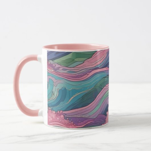 Mug Mermaid Waves (Gauche)