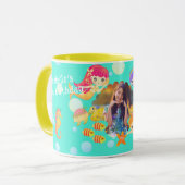 Mug Mermaids Photo Aqua (Devant gauche)