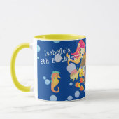 Mug Mermaids Photo Blue (Gauche)