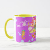 Mug Mermaids Photo Violet (Gauche)