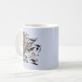 Mug Mermaids Vintage Victorian Illustration (Devant gauche)