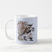 Mug Mermaids Vintage Victorian Illustration (Gauche)