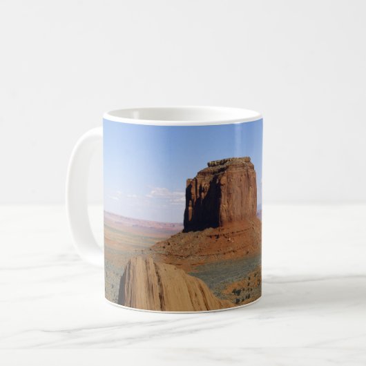 Mug Merrick Butte, Monument Valley Navajo Tribal Park (Devant gauche)