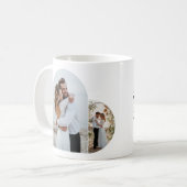 Mug Merrier minimal ensemble Noël Mariage (Devant gauche)
