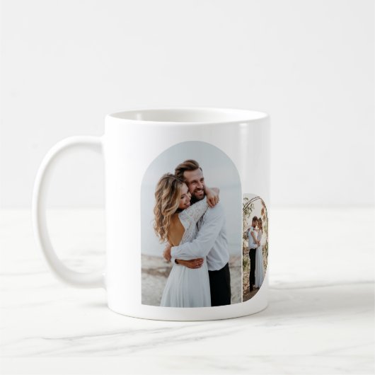 Mug Merrier minimal ensemble Noël Mariage (Gauche)