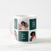 Mug MERRY 5 Collage photo Noël (Devant gauche)