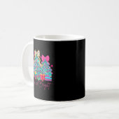 Mug Merry And Bright Coquette Bow Christmas Tree Women (Devant gauche)