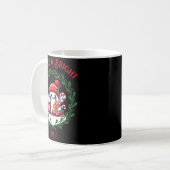 Mug Merry And Bright Modern Christmas T Shirt  (Devant gauche)