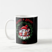 Mug Merry And Bright Modern Christmas T Shirt  (Gauche)