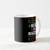 Mug Merry And Married Couples Matching Ugly Christmas (Devant droit)