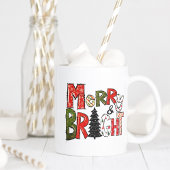 Mug Merry & Bright – Alphabet de Noël