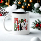 Mug Merry & Bright – Alphabet de Noël