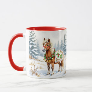 Mug Merry & Bright, Holly Jolly Shetland Pony Christma
