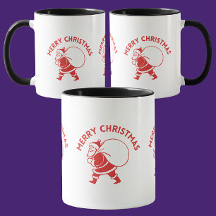 Mug Merry & Bright, Joyeux Noël, Cadeau de Noël