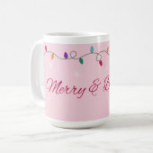 Mug Merry & Bright | Stylish  (Devant gauche)