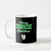 Mug Merry Chinese Christmas Xmas Funny Restaurant Take (Gauche)
