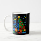 Mug Merry Chrismukkah Happy Christmas Hanukkah Pajama (Gauche)