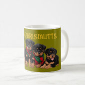 Mug Merry Chrismutts Noël Festive Puppies de Noël (Devant droit)