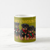 Mug Merry Chrismutts Noël Festive Puppies de Noël (Centre)