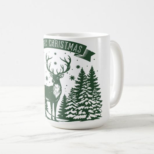 Mug Merry Christmas (Devant droit)