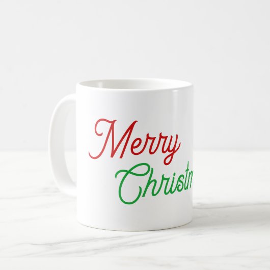 Mug Merry Christmas (Devant gauche)