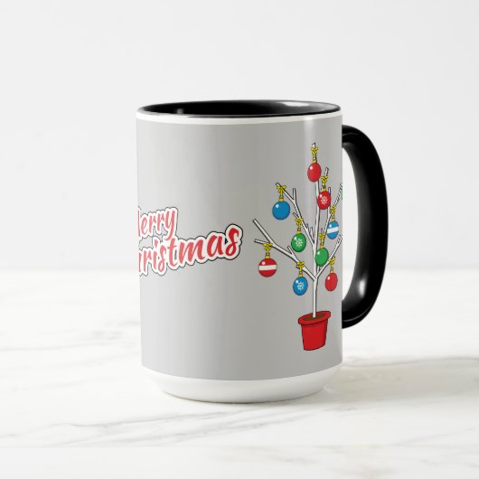 Mug Merry Christmas (Devant droit)