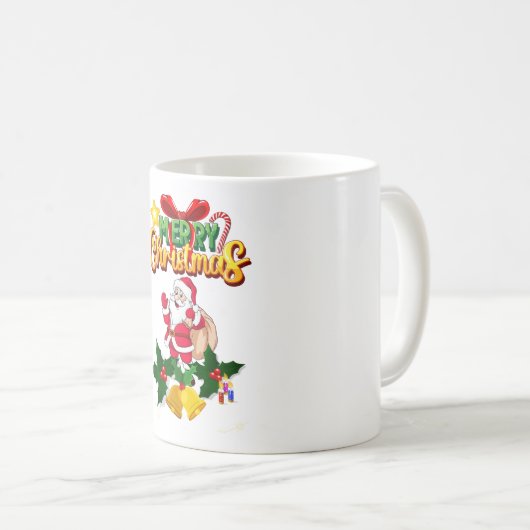 Mug merry christmas (Devant droit)